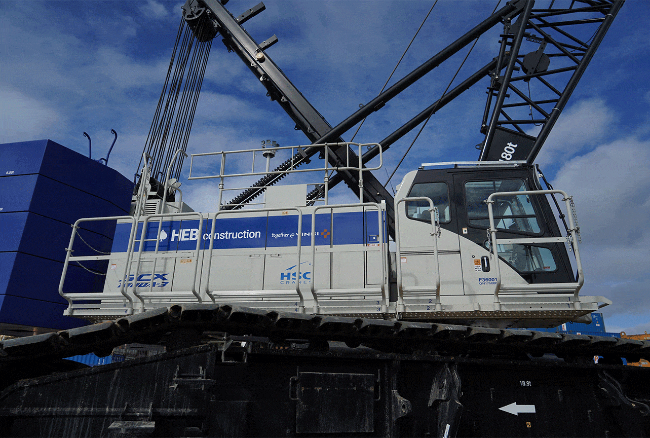 World first HSC crawler crane delivered to New Zealand CablePrice New
