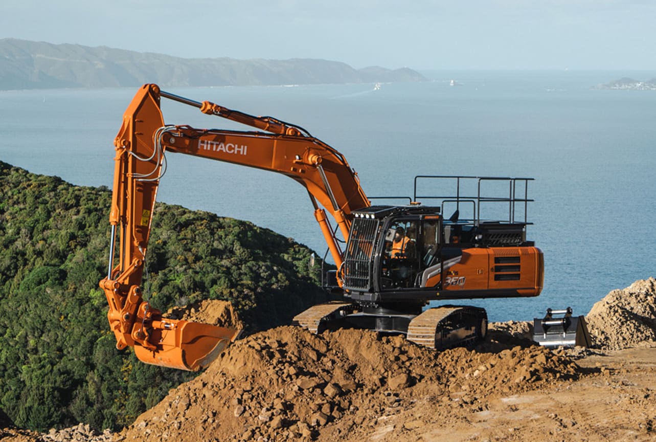 日立 - 新品　HITACHI ZAXIS135US ZAXIS-7 series　値下げ Hitachi Construction Machinery Model 1/50 Excavator ZX135US