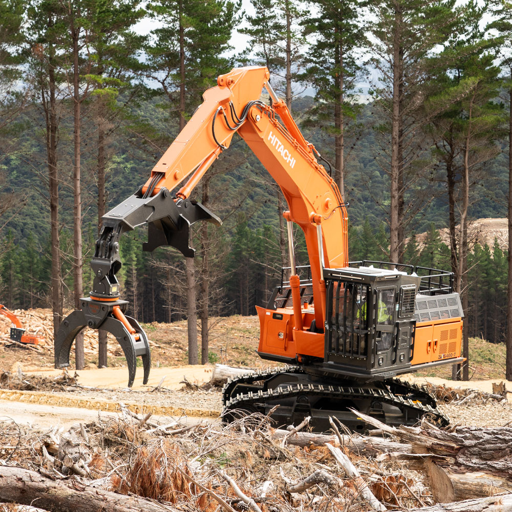 Hitachi ZX400L-7G Forestry excavator