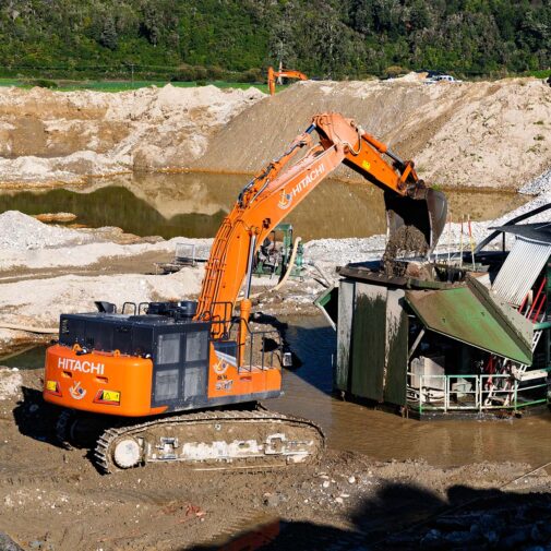 Hitachi ZX530LCH-7 — a 55-tonne excavator