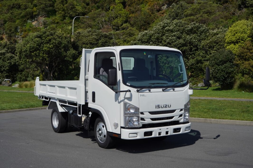 New Isuzu NLR250 tip truck, CablePrice New Zealand