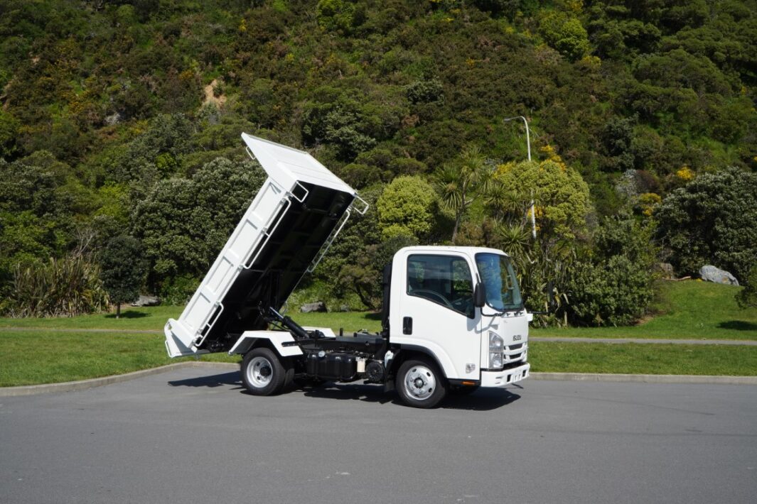 New Isuzu NLR250 tip truck, CablePrice New Zealand
