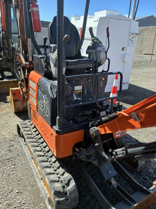 Hitachi ZX17U-5A Mini Excavator - CablePrice New Zealand Ltd